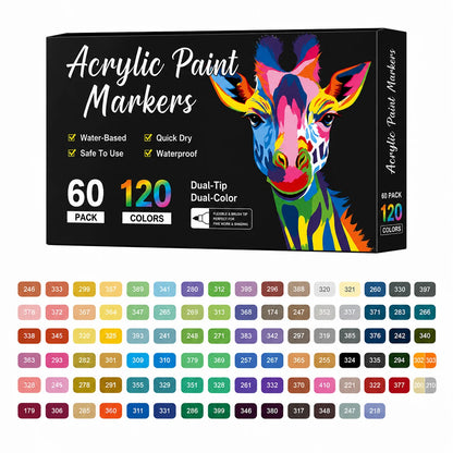 Rotuladores acrílicos 24 colores