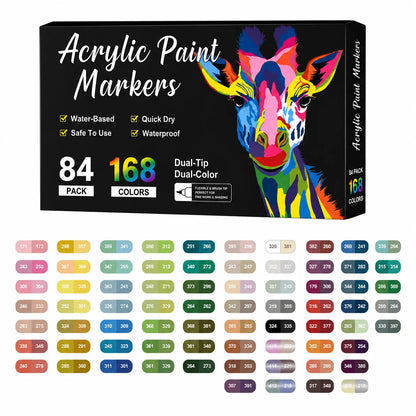 Rotuladores acrílicos 24 colores