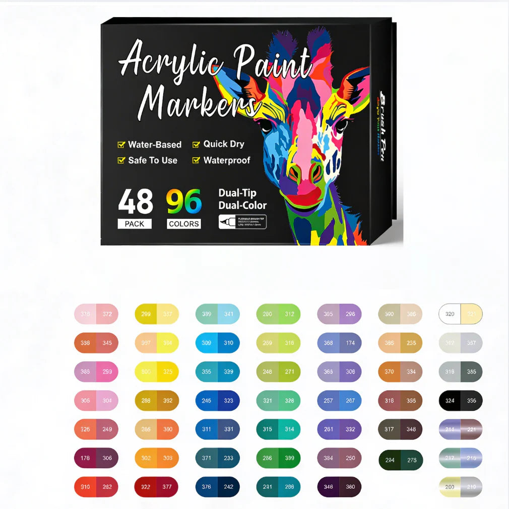 Rotuladores acrílicos 24 colores
