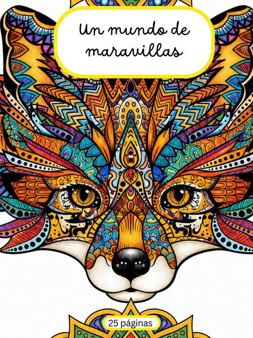 Mundos y Maravillas (ebook imprimible para colorear)