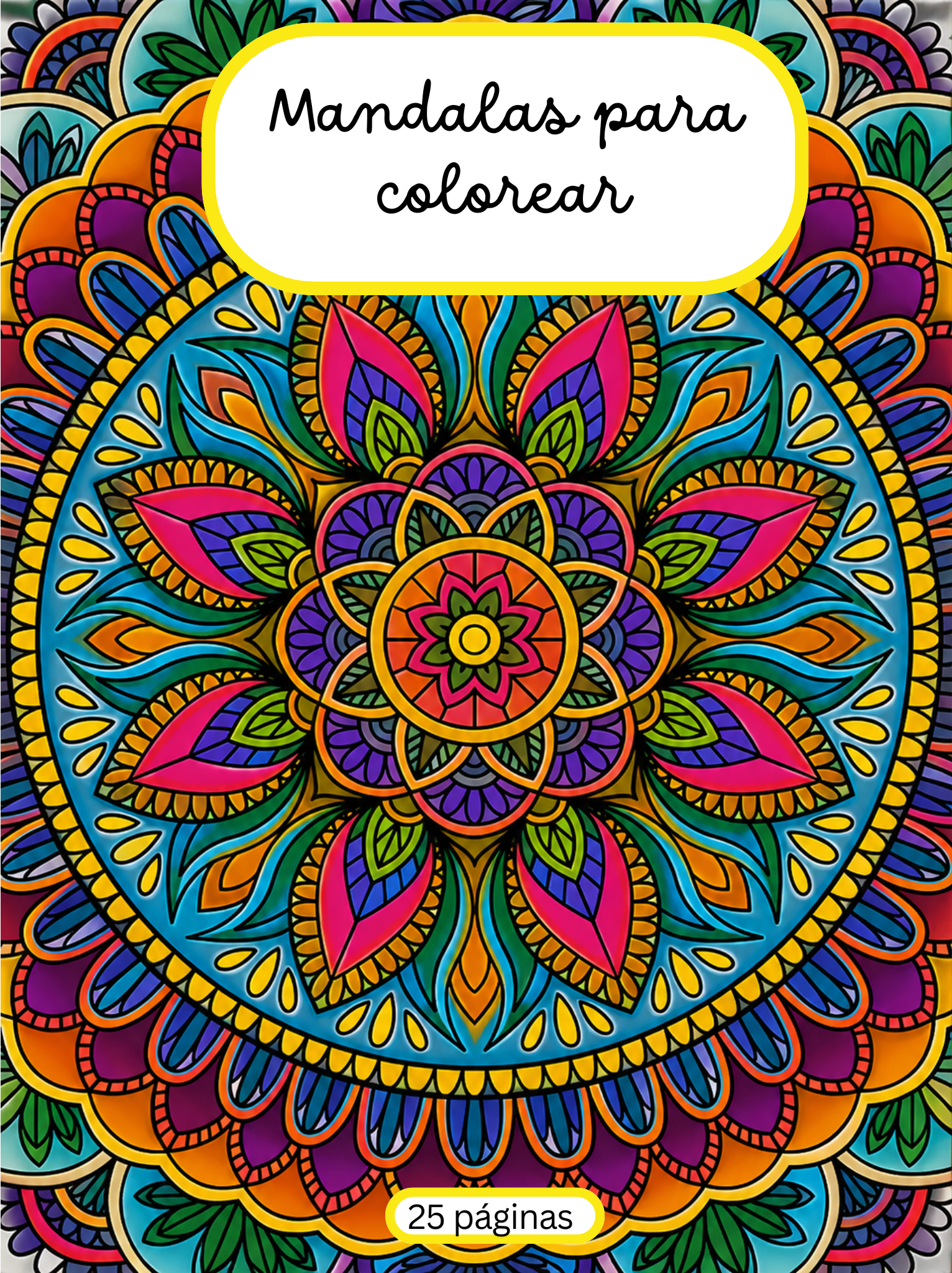 Mandalas (ebook imprimible para colorear)