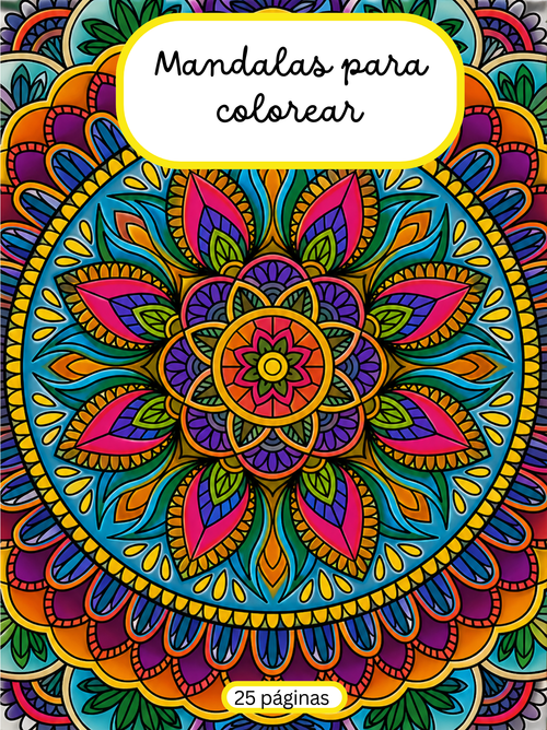 Mandalas (ebook imprimible para colorear)
