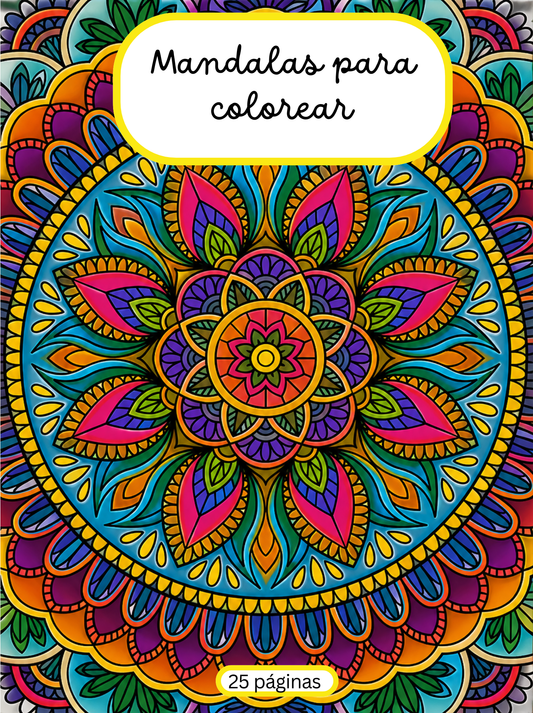 Mandalas (ebook imprimible para colorear)