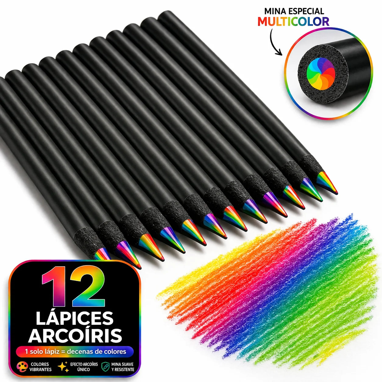 CRAYONES ARCOÍRIS