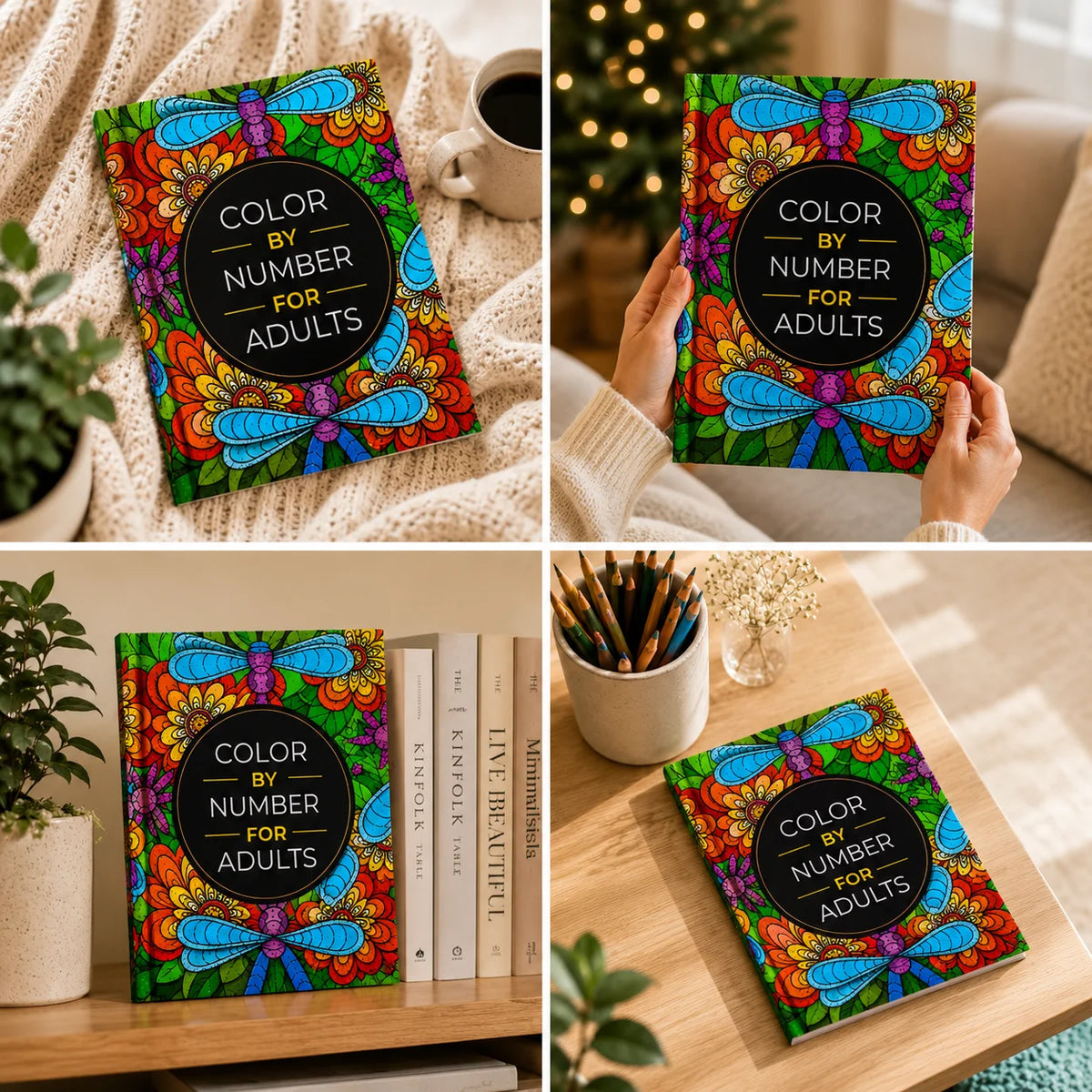 Libro para Colorear por Números - Adultos