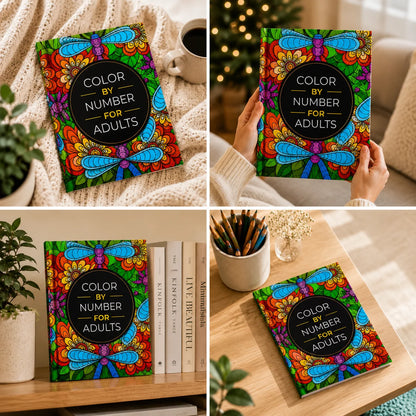Libro para Colorear por Números - Adultos