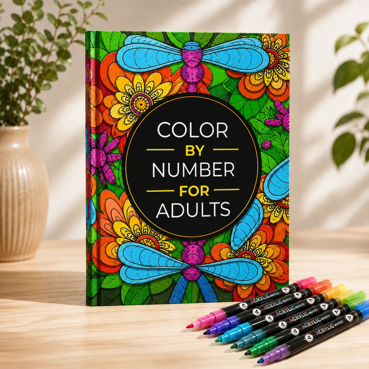 Libro para Colorear por Números | Noctavy™