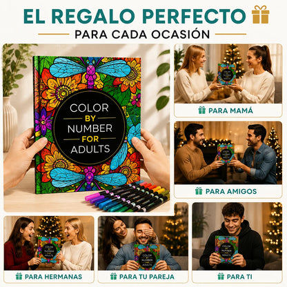 Libro para Colorear por Números - Adultos